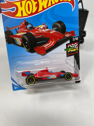 Indy 500 Oval #77 * RED * 2023 Hot Wheels