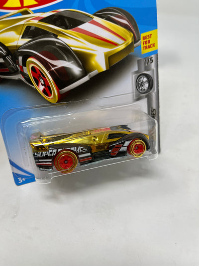 Electrack #73 * Gold * 2019 Hot Wheels