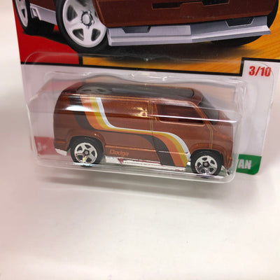 Custom '77 Dodge Van * Hot Wheels Throwback Decades