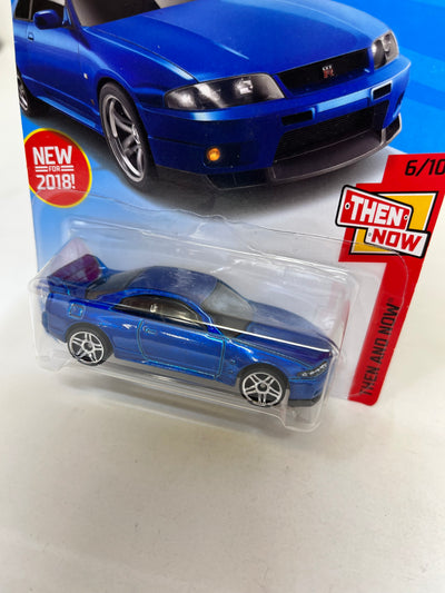 Nissan Skyline GT-R R33 #46 * BLUE * 2018 Hot Wheels