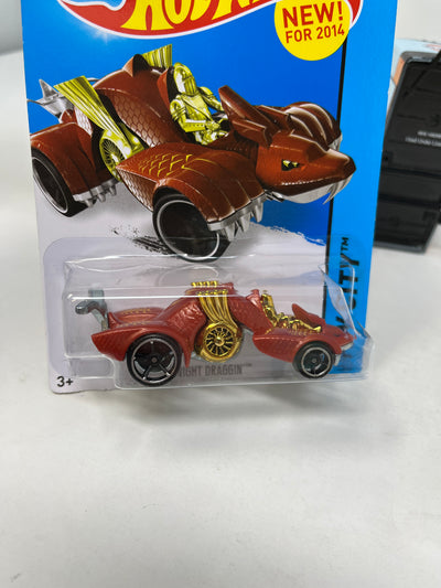 Knight Draggin #70 * 2014 Hot Wheels