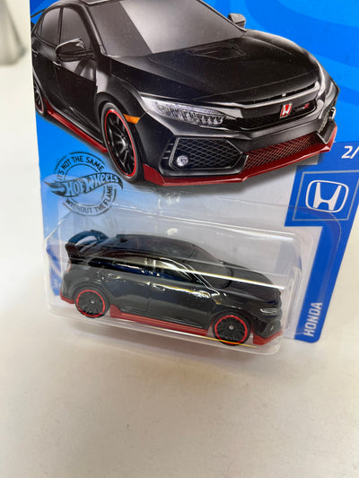 2018 Honda Civic Type R #81 * Black * 2020 Hot Wheels