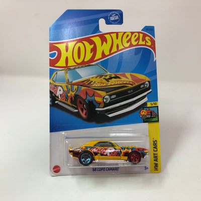 '68 Copo Camaro #63 * Yellow * 2023 Hot Wheels