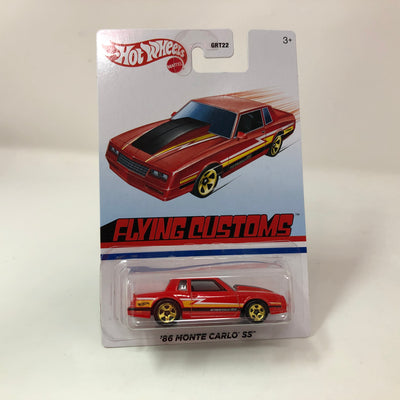 '86 Monte Carlo SS * RED * Hot Wheels Flying Customs