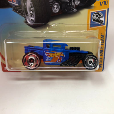 Bone Shaker #258 * Blue * 2018 Hot Wheels