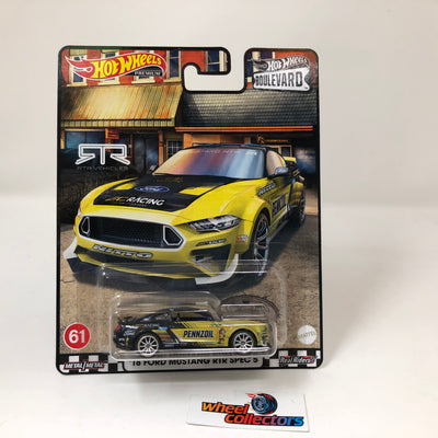 '18 Ford Mustang RTR Spec 5 #61 * Hot Wheels Boulevard Series