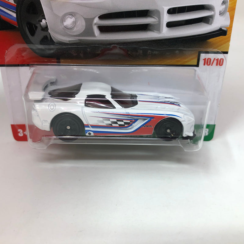 Dodge Viper SRT10 ACR * White * Hot Wheels Decades Throwback