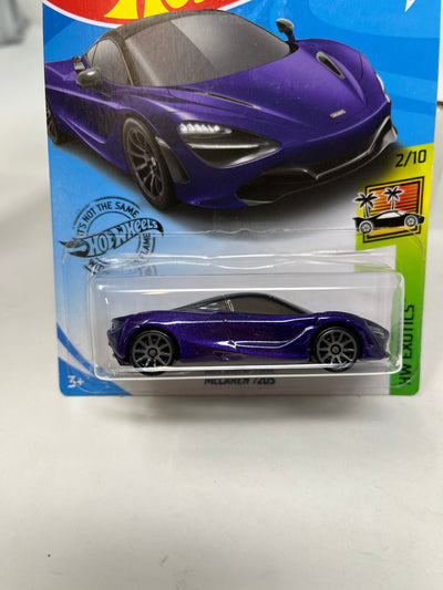 McLaren 720S #221 * Purple * 2019 Hot Wheels