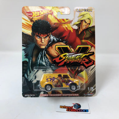 Ford transit Supervan Street Fighter * Hot Wheels Pop Culture Capcom