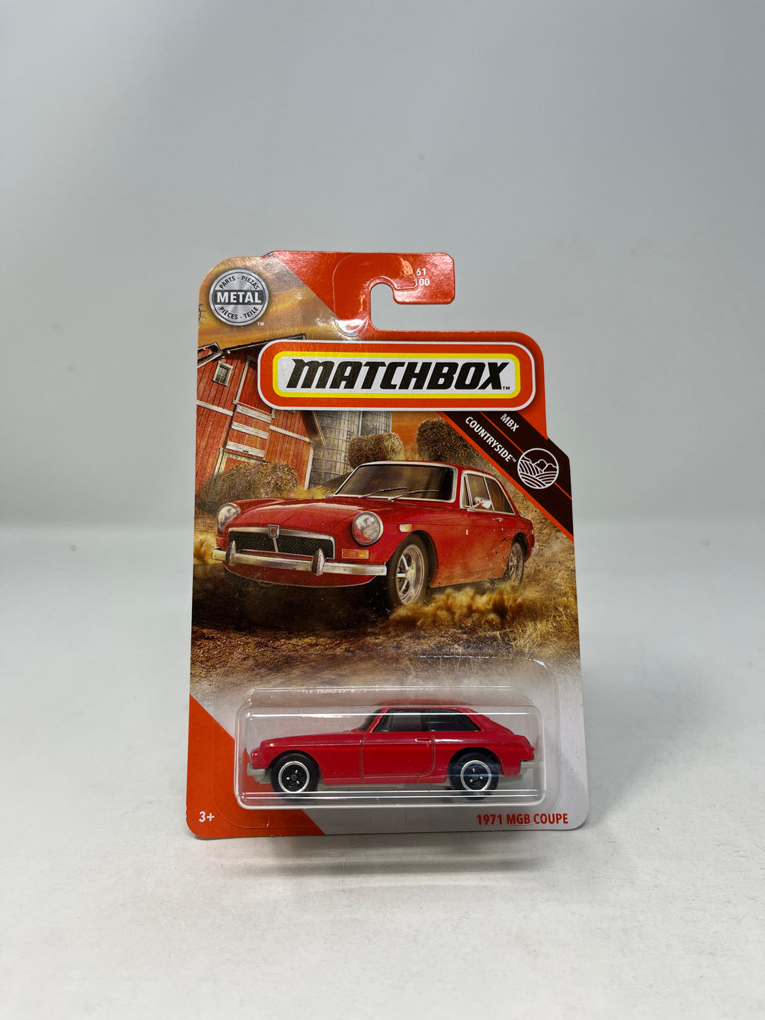 1971 MGB Coupe #61 * RED * Matchbox Basic Series – Wheelcollectors LLC