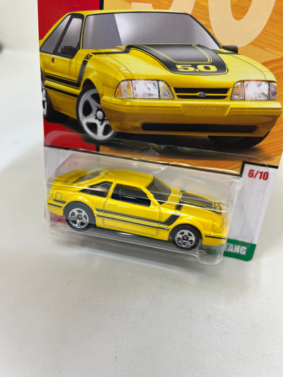 '92 Ford Mustang * Yellow * Hot Wheels Decades Target