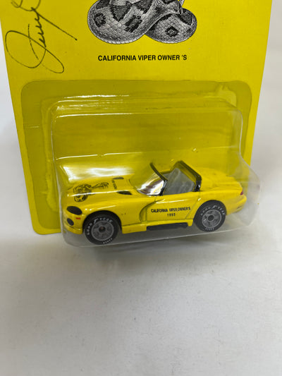 Dodge Viper * Yellow * Matchbox California Viper Owner's Show Signed