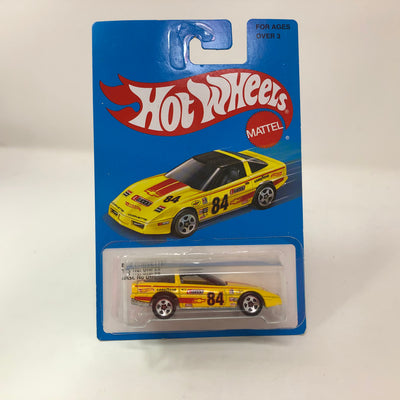 80's Chevy Corvette * Yellow * Hot Wheels Retro Target Only