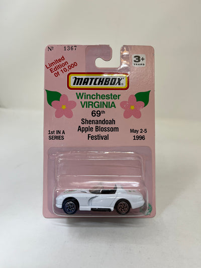 Copy of Dodge Viper * White * 1996 Matchbox 69th Shenandoah Apple Blossom