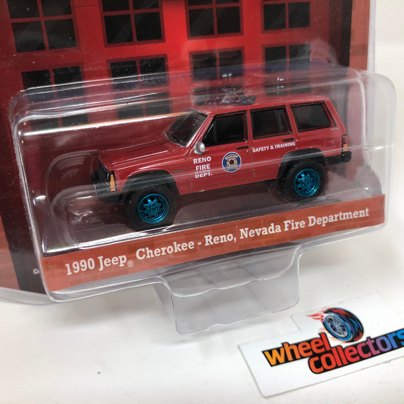 1990 Jeep Cherokee Reno Fire Dept. * Chase * Greenlight Fire & Rescue