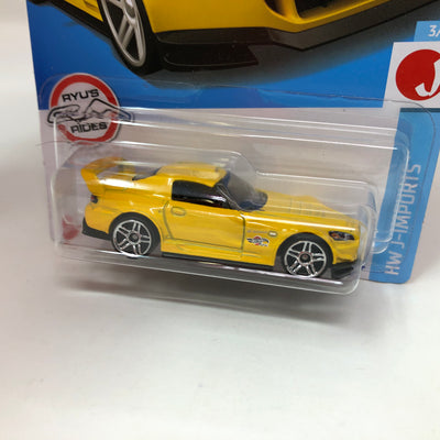 Honda S2000 #118 * Yellow * 2022 Hot Wheels Basic