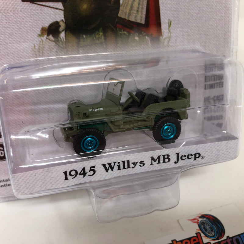 1945 Willys MB Jeep * CHASE * Greenlight Norman Rockwell
