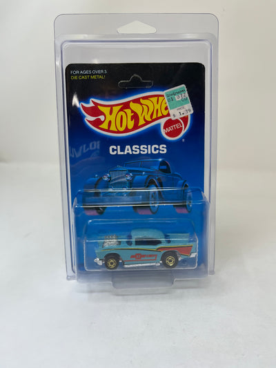 '57 Chevy 9638 * w/ Gold OH Rims & Chevy Tampo * 1988 Hot Wheels Malaysia