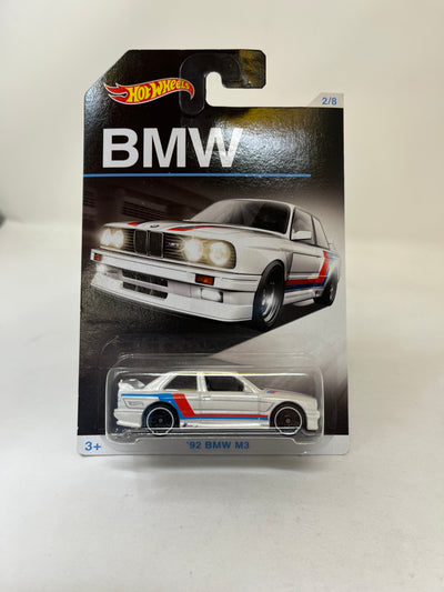 '92 BMW M3 2/8 * White * Hot Wheels BMW Series Walmart