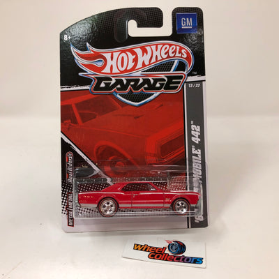 '67 Oldsmobile 442 * RED * Hot Wheels Garage Series