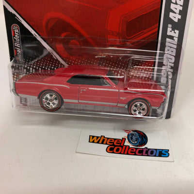 '67 Oldsmobile 442 * RED * Hot Wheels Garage Series