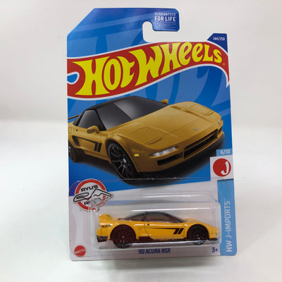 '90 Acura NSX #144 * Yellow * 2022 Hot Wheels Basic