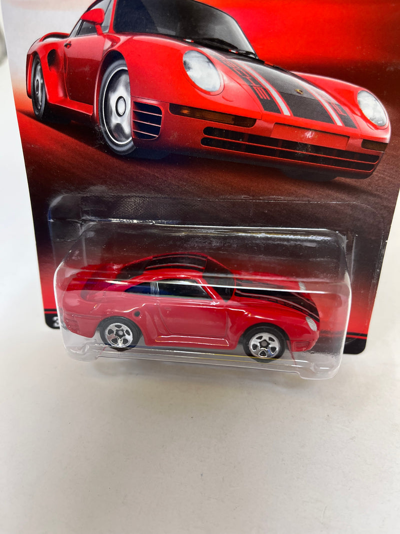 Porsche 959 3/8 * RED * Hot Wheels Porsche Series Walmart