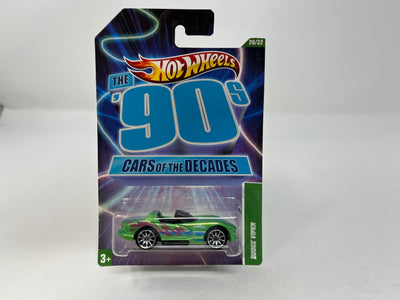 Dodge Viper '90s * Green * Hot Wheels Cars of the Decades