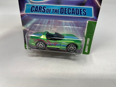 Dodge Viper '90s * Green * Hot Wheels Cars of the Decades