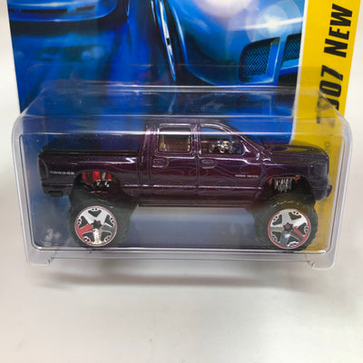 Dodge RAM 1500 #5 * Purple * 2007 Hot Wheels Basic