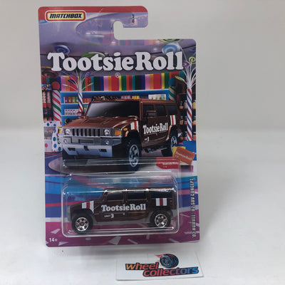 '02 Humvee H2 SUV Tootsie Roll * Matchbox Sweet Rides Series