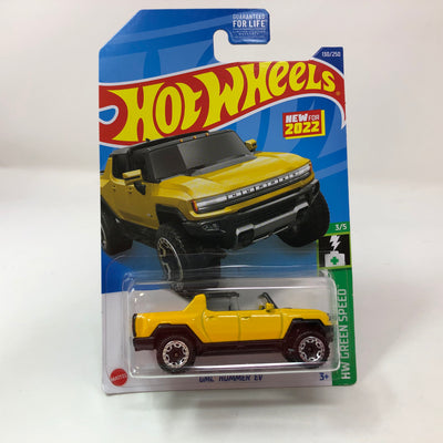 GMC Hummer EV #130 * Yellow * 2022 Hot Wheels Basic