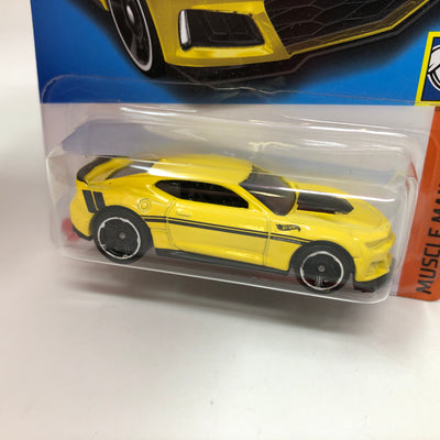 2017 Chevy Camaro ZL1 #135 * Yellow * 2023 Hot Wheels Basic