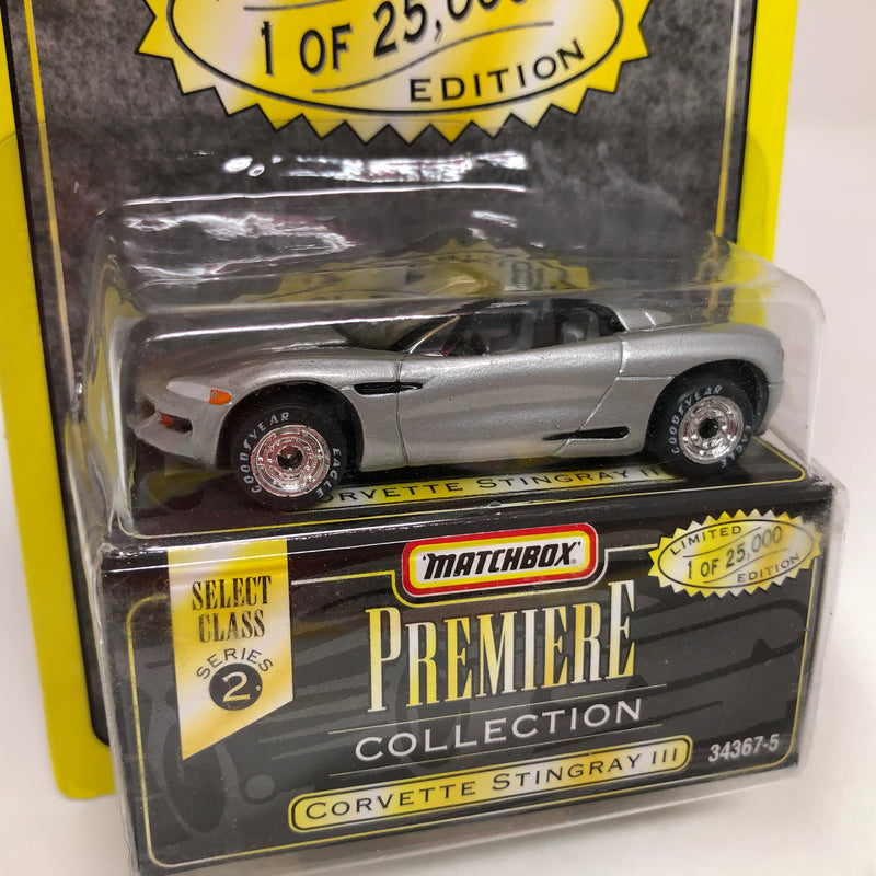Chevy Corvette Stingray III * Silver * Matchbox Premiere Collection