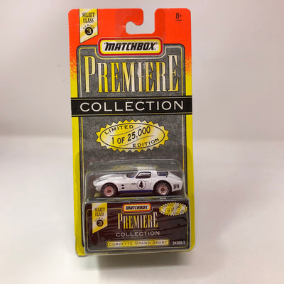 Chevy Corvette Grand Sport * White * Matchbox Premiere Collection