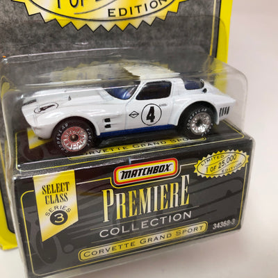 Chevy Corvette Grand Sport * White * Matchbox Premiere Collection