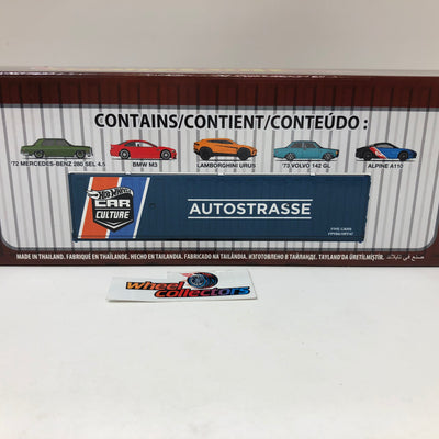 Autostrasse * Cargo Container Set * 2023 Hot Wheels Car Culture