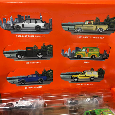6 Pack Moving Parts * Matchbox Moving Parts w/ Rover, C10, Ford