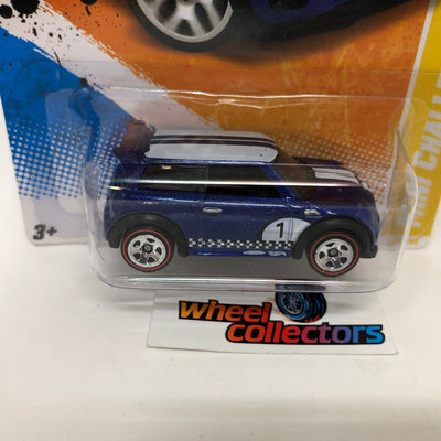 Mini Challenge #30 * Blue w/ Red Line Tires Walmart Only * 2011 Hot Wheels