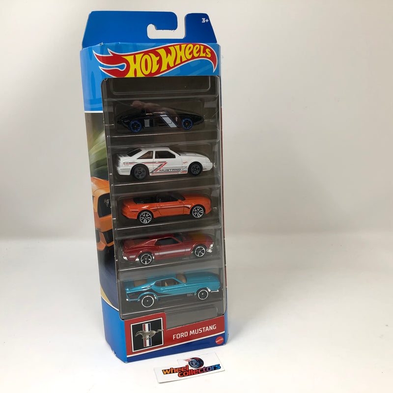 Ford Mustang 5 Pack * Hot Wheels 5 Pack 1:64 Scale Diecast