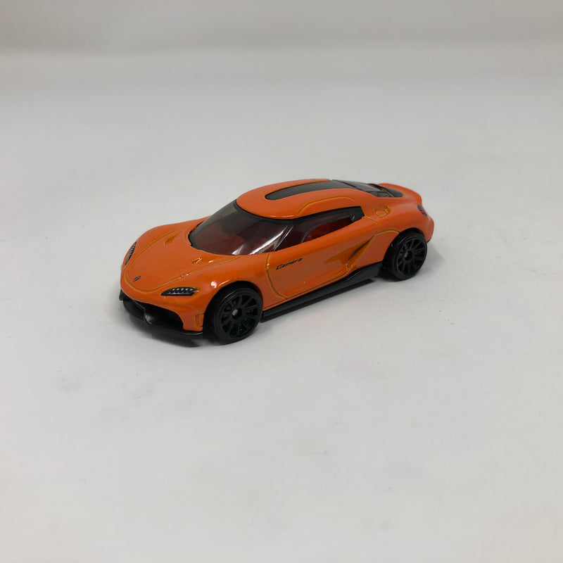 Koenigsegg Gemera * Orange * Hot Wheels 1:64 scale Loose Diecast
