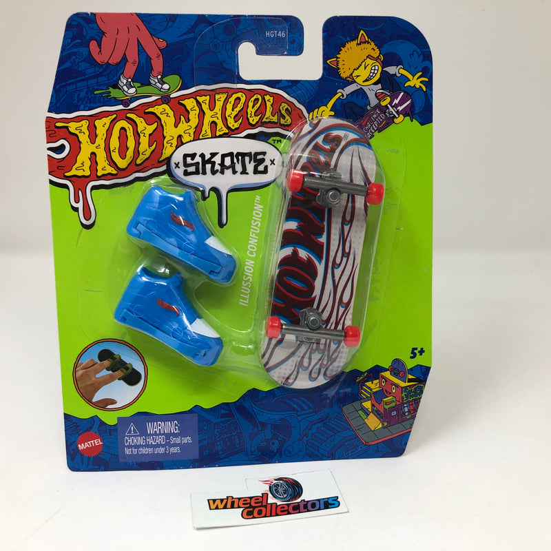 2023 Hot Wheels Skate Boards Tony Hawk * ILLussion Confusion & Shoes