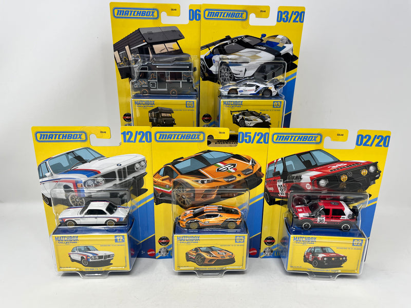 Complete 5 Car Set Case E * 2026 Matchbox Collectors Case E