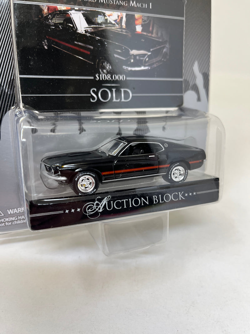 1969 Ford Mustang Mach 1 * Greenlight Barrett-Jackson Auction Block