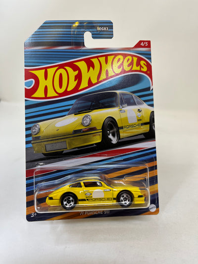 '71 Porsche 911 * Yellow * Hot Wheels Walmart Exotics