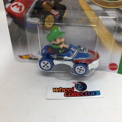 Baby Luigi Sneeker * 2023 Hot Wheels MARIO KART Nintendo Case E Release