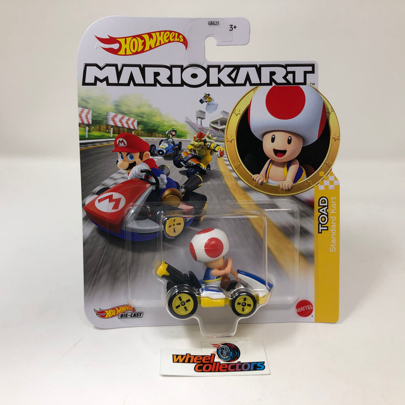 TOAD Standard Kart * 2023 Hot Wheels MARIO KART Nintendo Case E Release