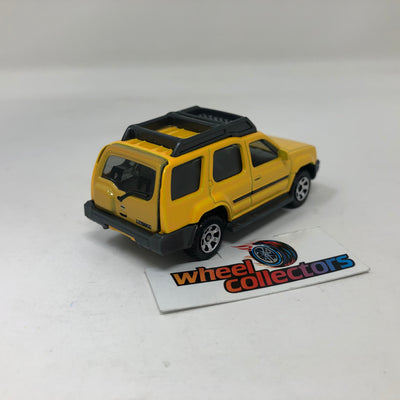 Nissan Xterra * YELLOW * Matchbox Moving Parts Loose 1:64 Scale Model