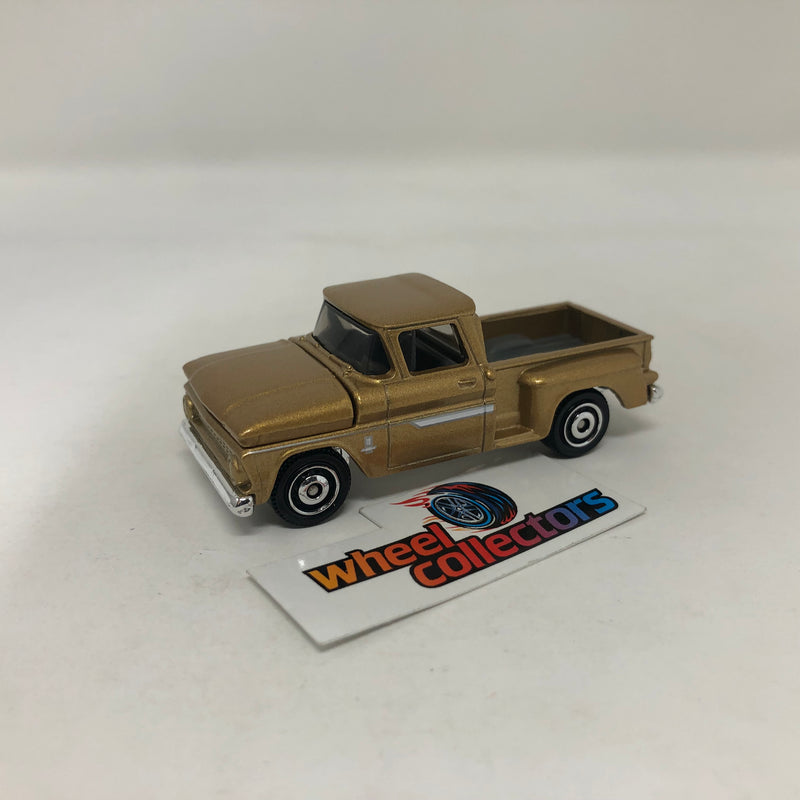 1963 Chevy C10 Pickup * GOLD * Matchbox Moving Parts Loose 1:64 Scale Model