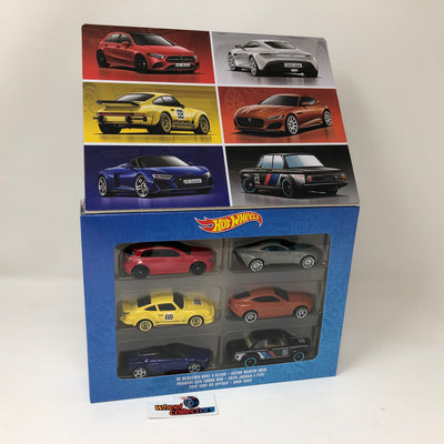 NEW!! 6 Pack European Cars * 2023 Hot Wheels Euro Cars Case G